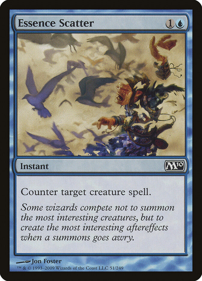 Essence Scatter card front