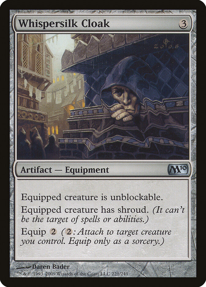 Whispersilk Cloak card front