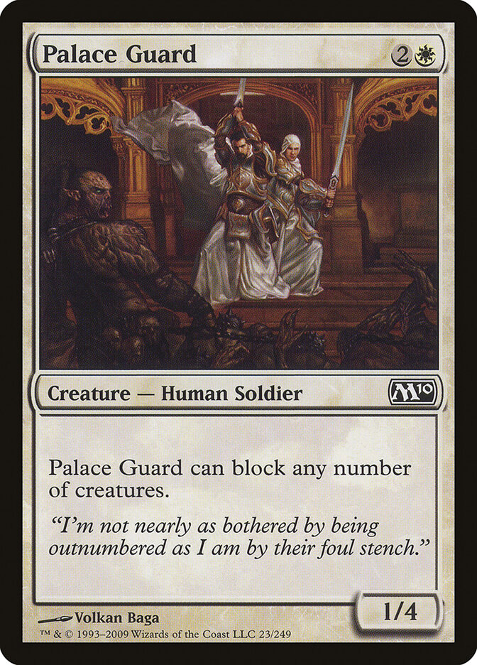 Palace Guard card front
