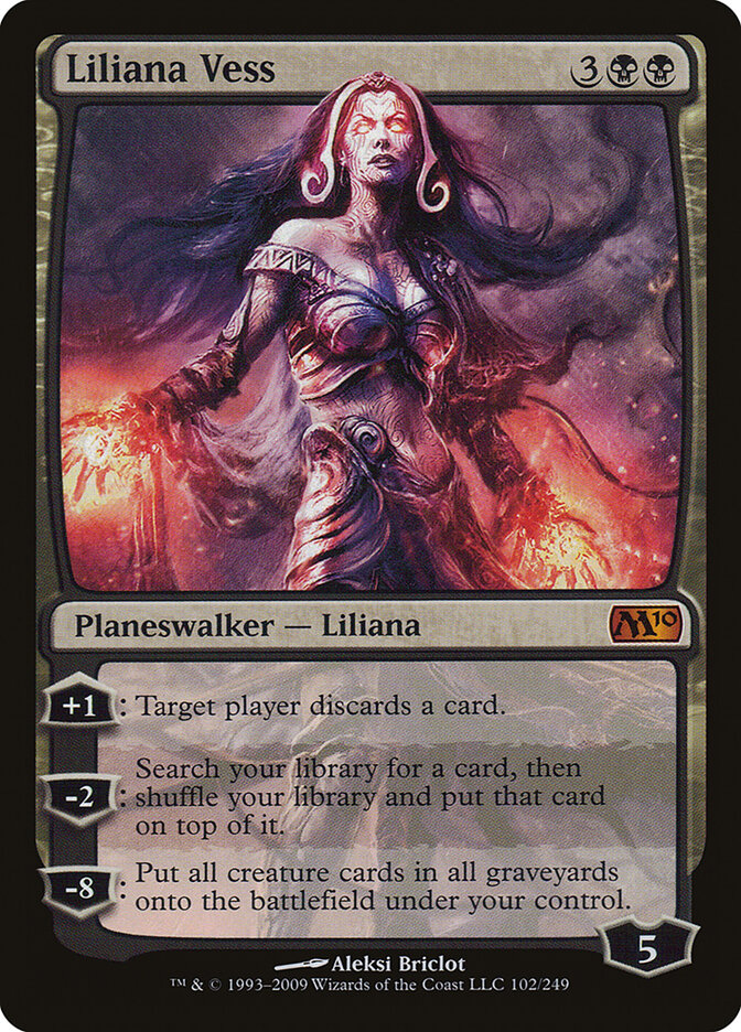 Liliana Vess card front