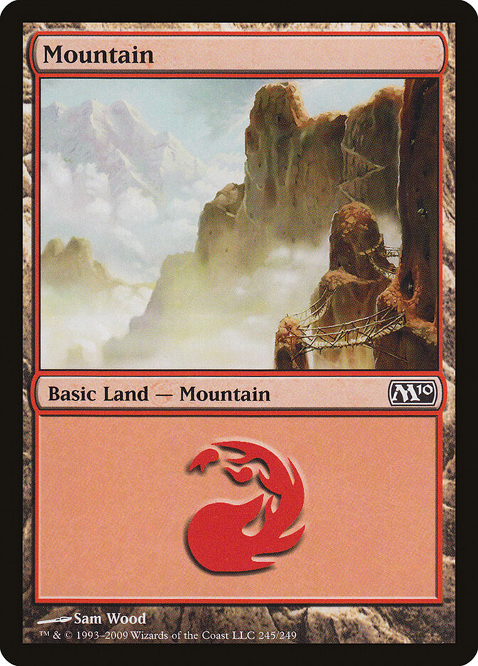 Mountain card front
