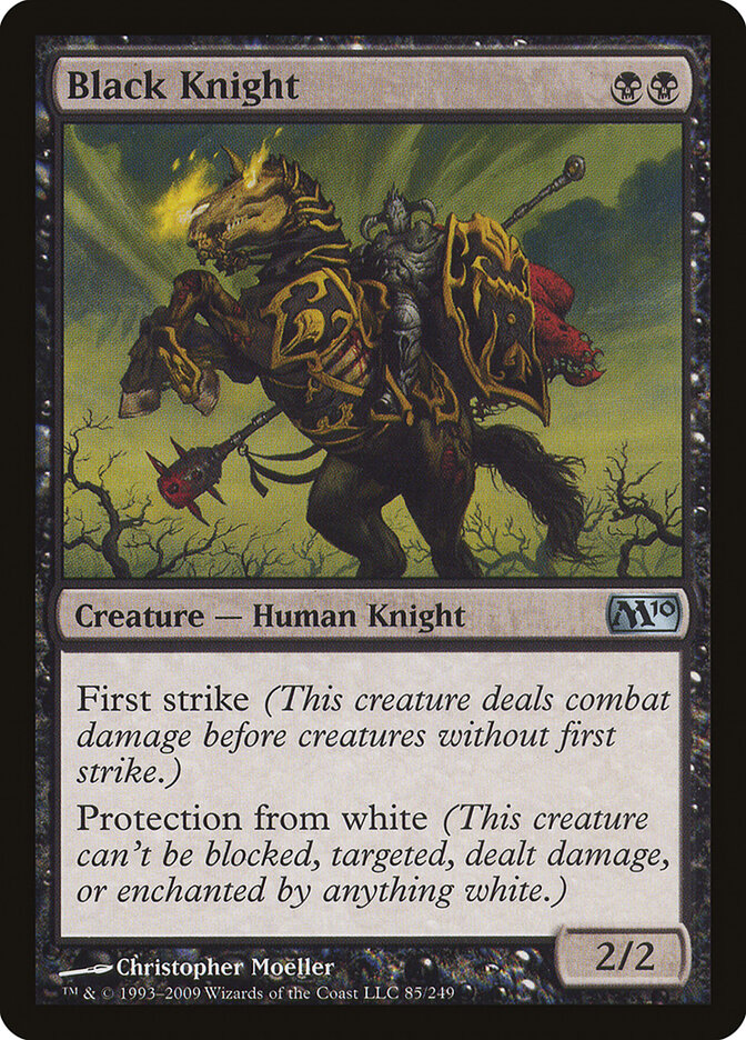 Black Knight card front