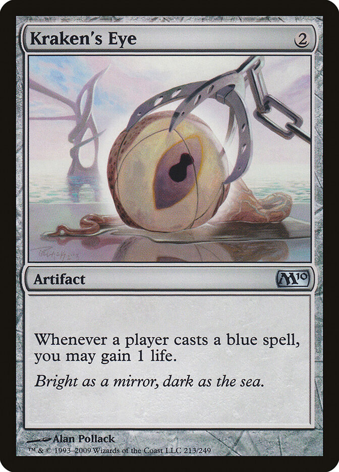 Kraken's Eye card front