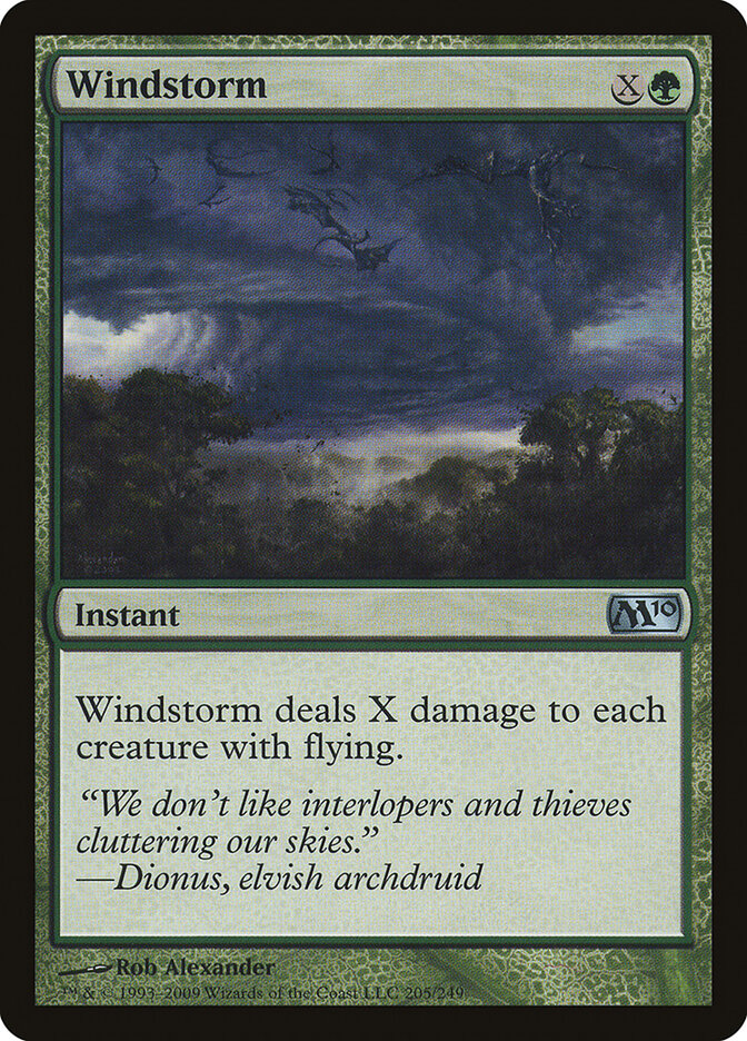 Windstorm card front