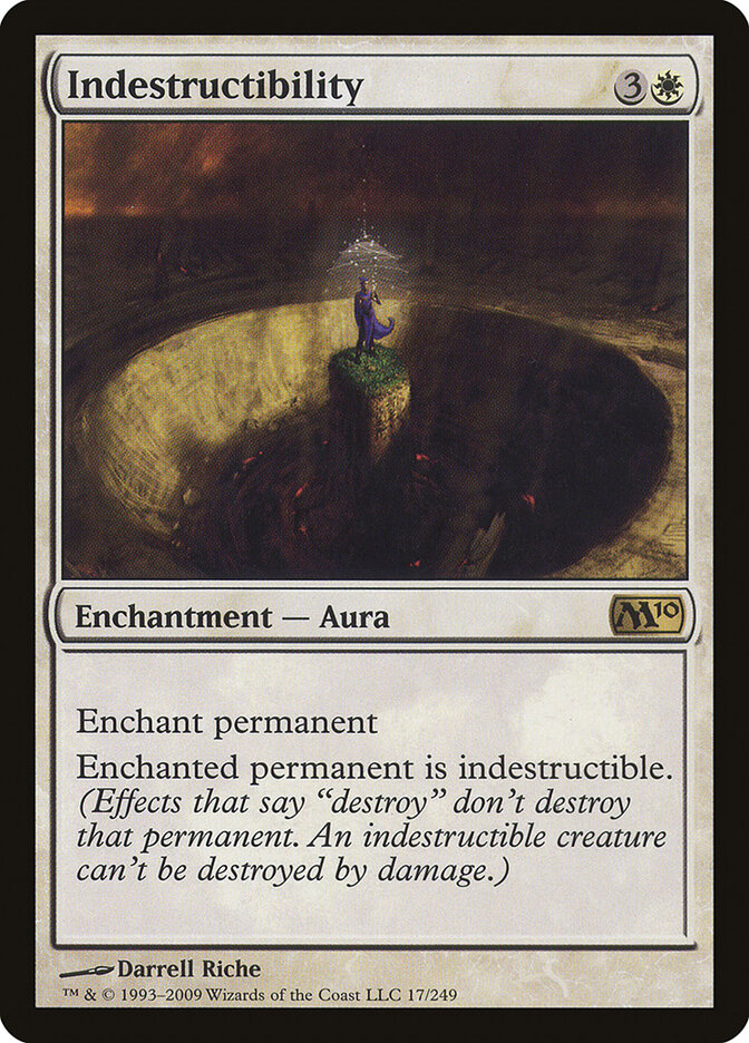 Indestructibility card front