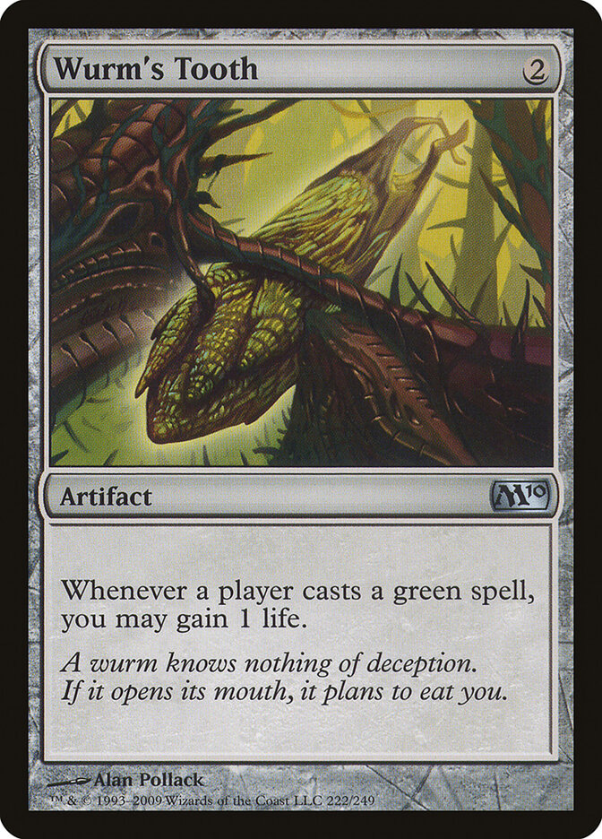 Wurm's Tooth card front