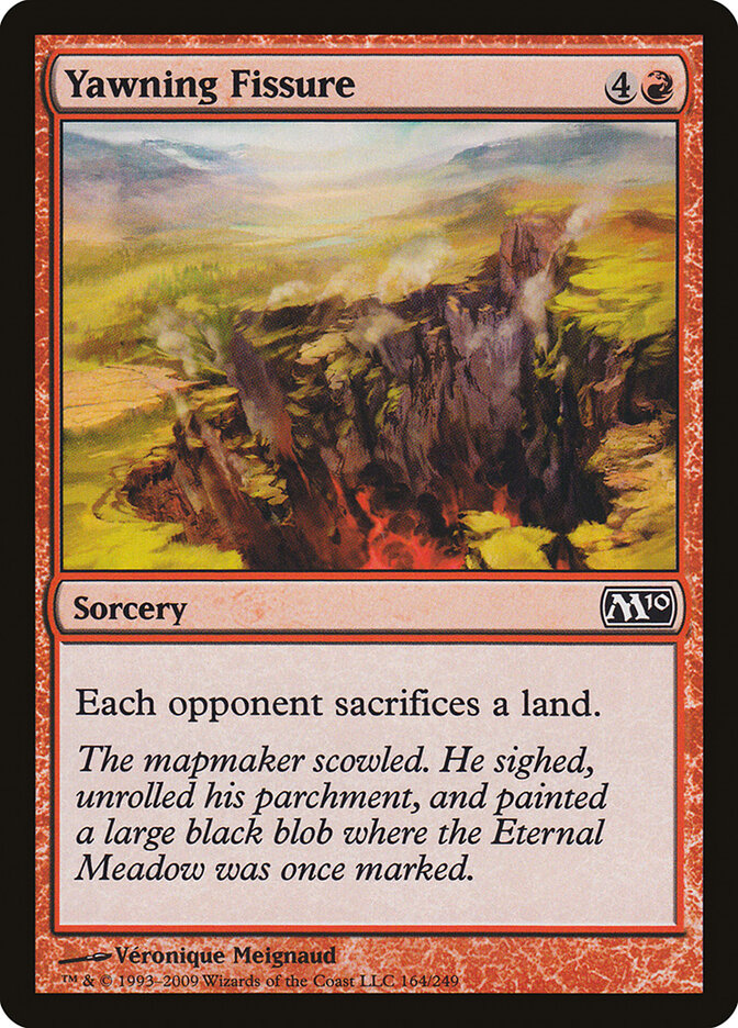 Yawning Fissure card front