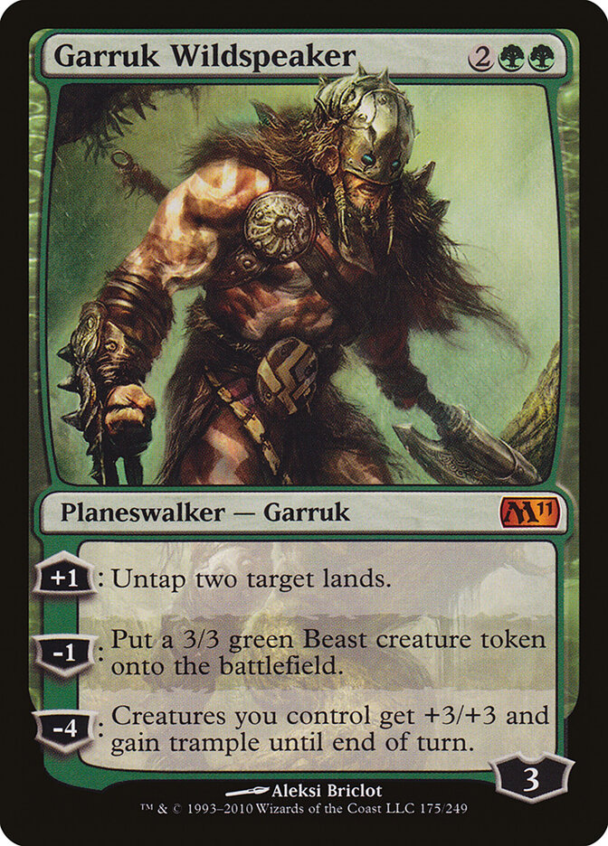 Garruk Wildspeaker card front