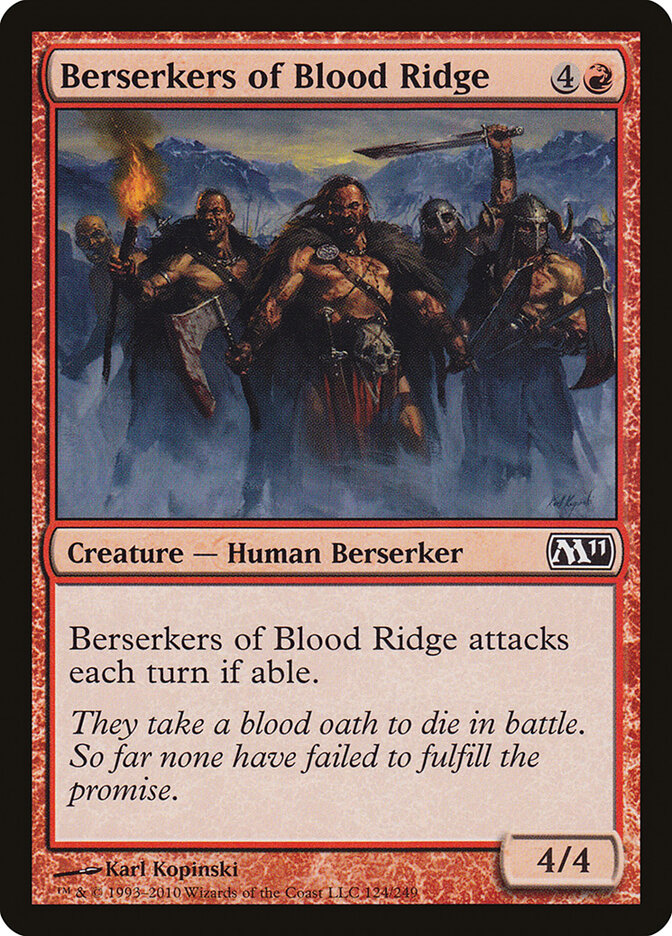 Berserkers of Blood Ridge card front