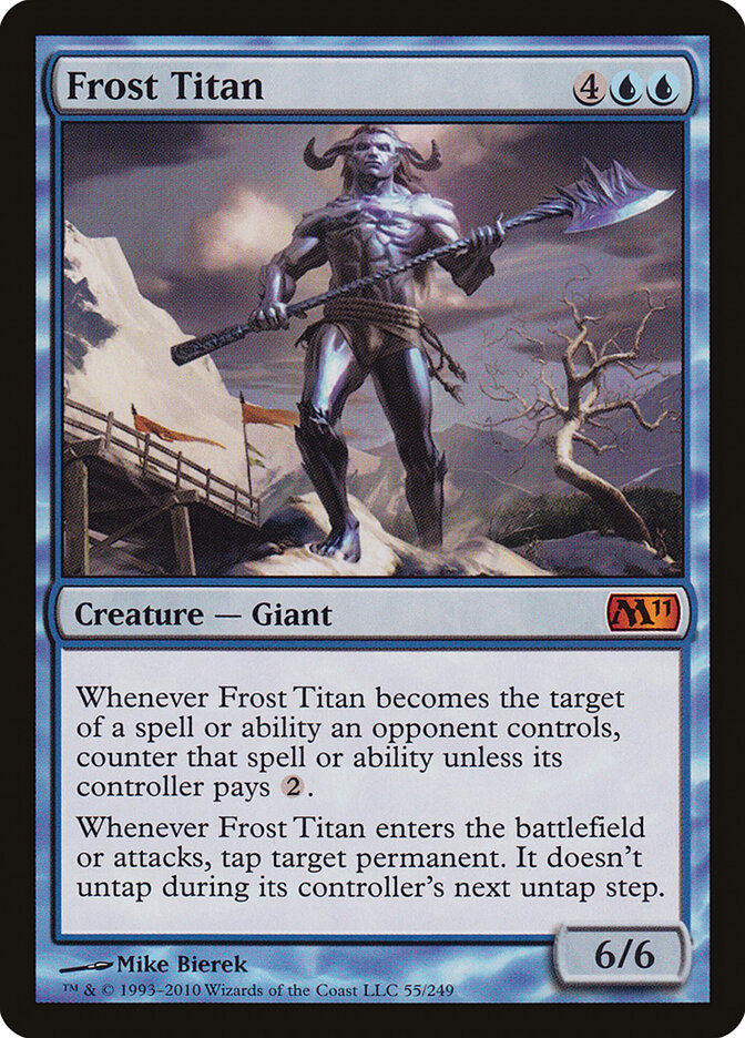 Frost Titan card front
