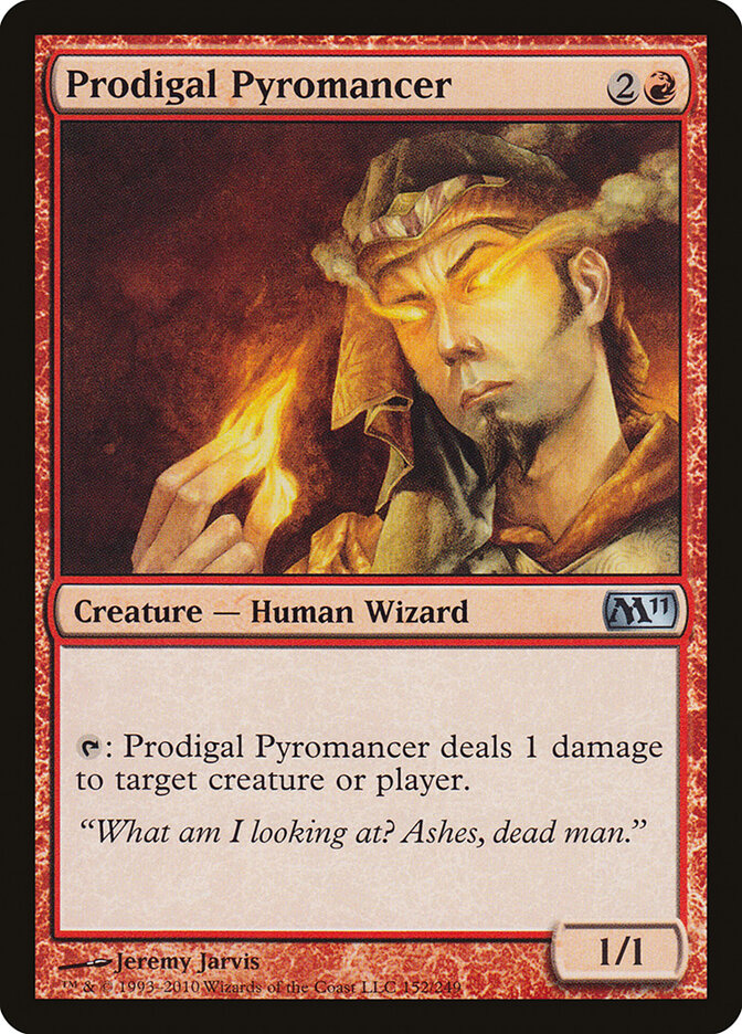 Prodigal Pyromancer card front