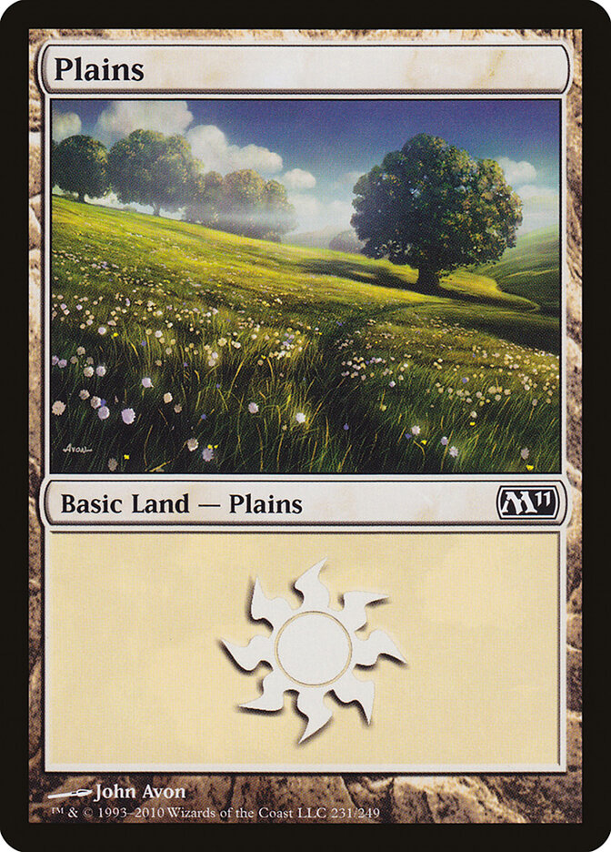 Plains card front