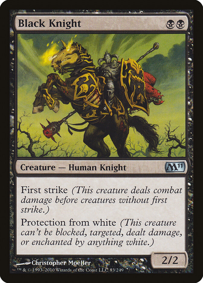 Black Knight card front