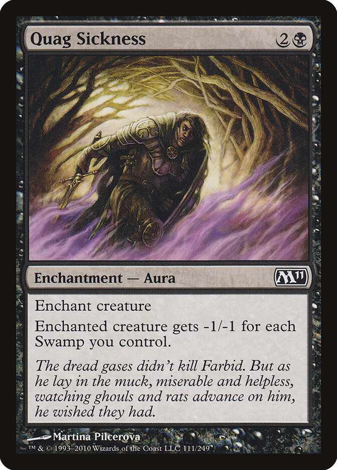 Quag Sickness card front