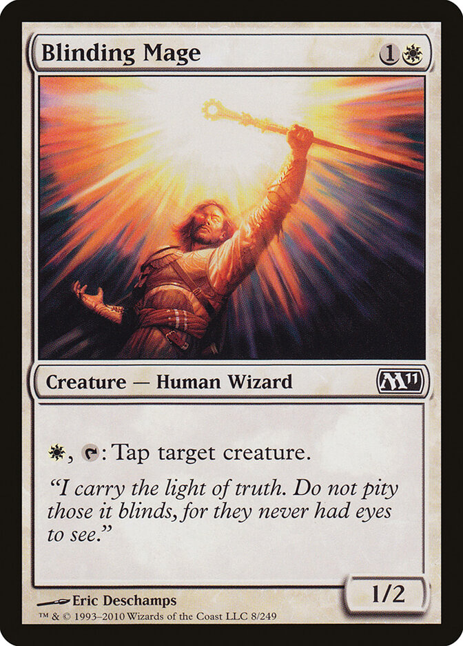 Blinding Mage card front