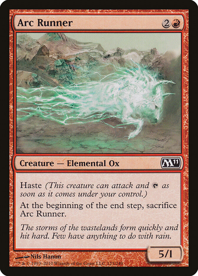 Arc Runner card front