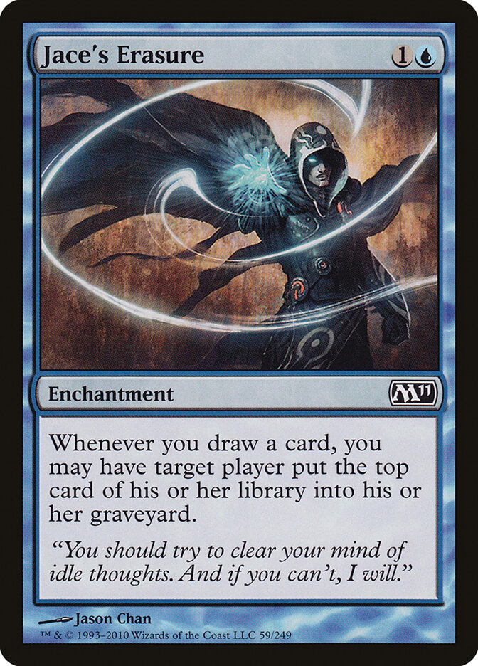 Jace's Erasure card front