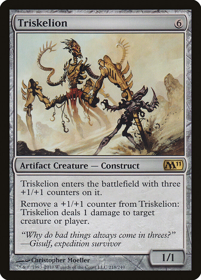 Triskelion card front