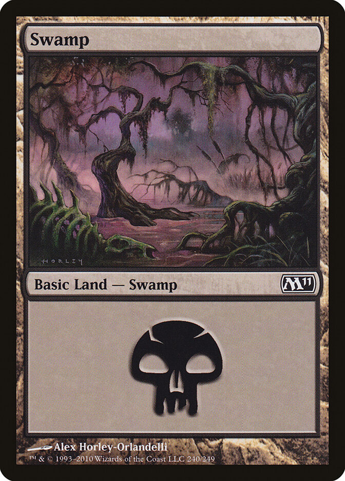 Swamp card front
