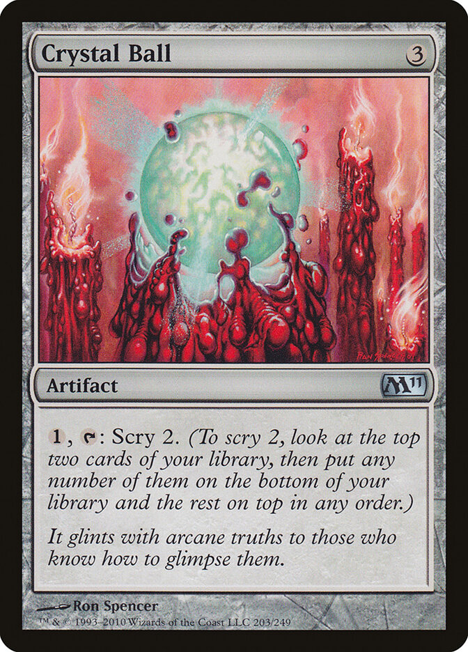 Crystal Ball card front