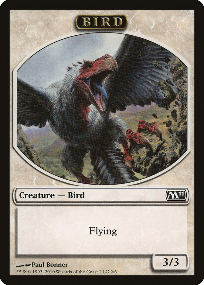 Bird card front