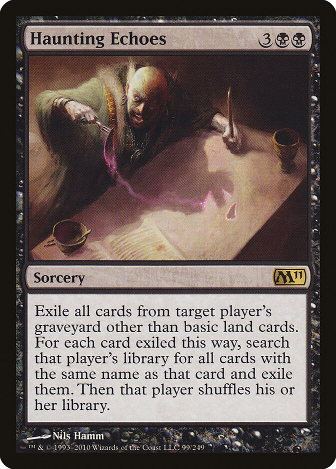Haunting Echoes card front