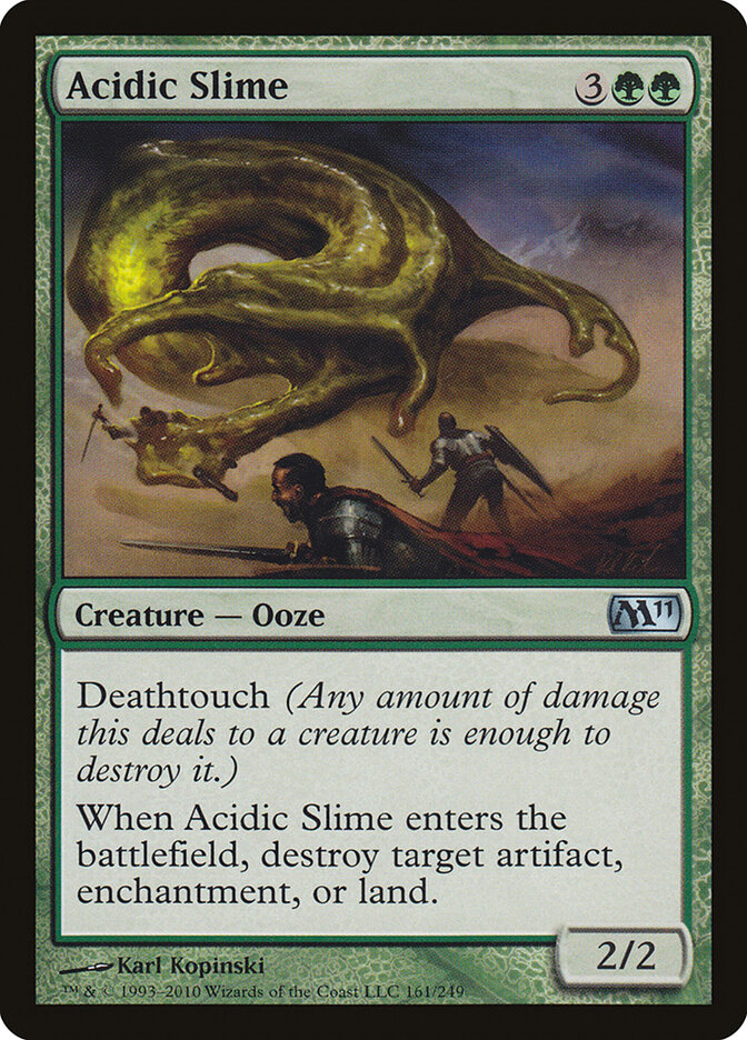 Acidic Slime card front
