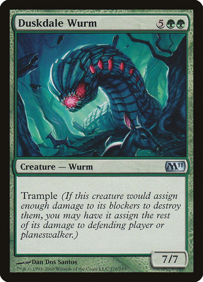 Duskdale Wurm card front