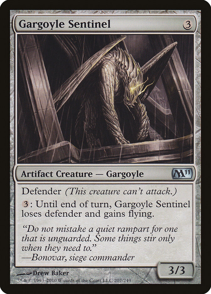 Gargoyle Sentinel card front