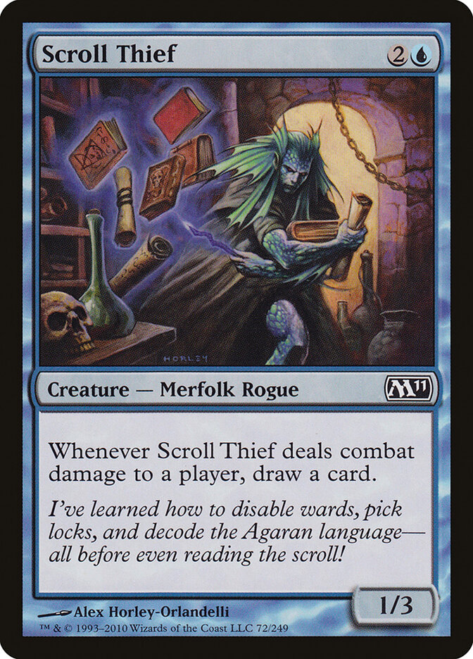 Scroll Thief card front