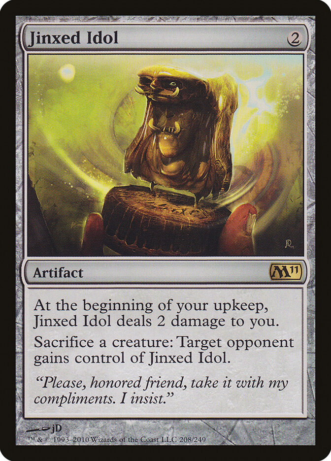 Jinxed Idol card front