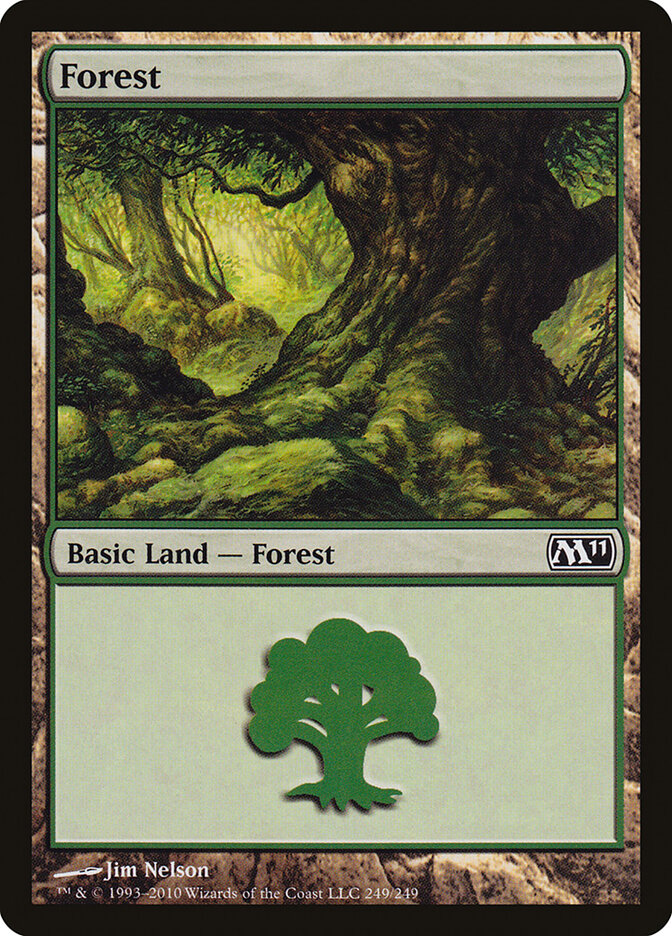 Forest card front