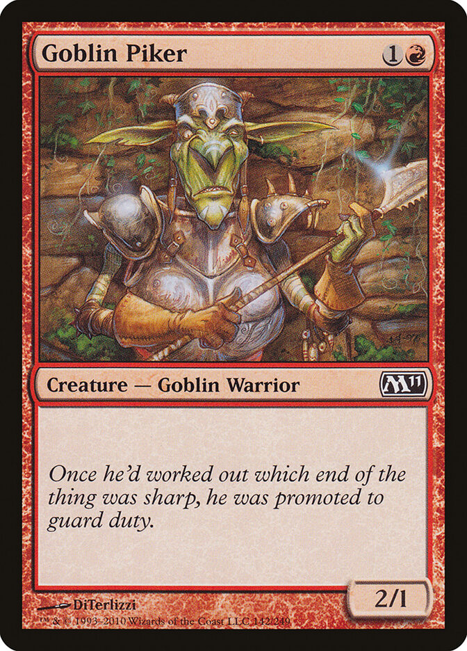 Goblin Piker card front