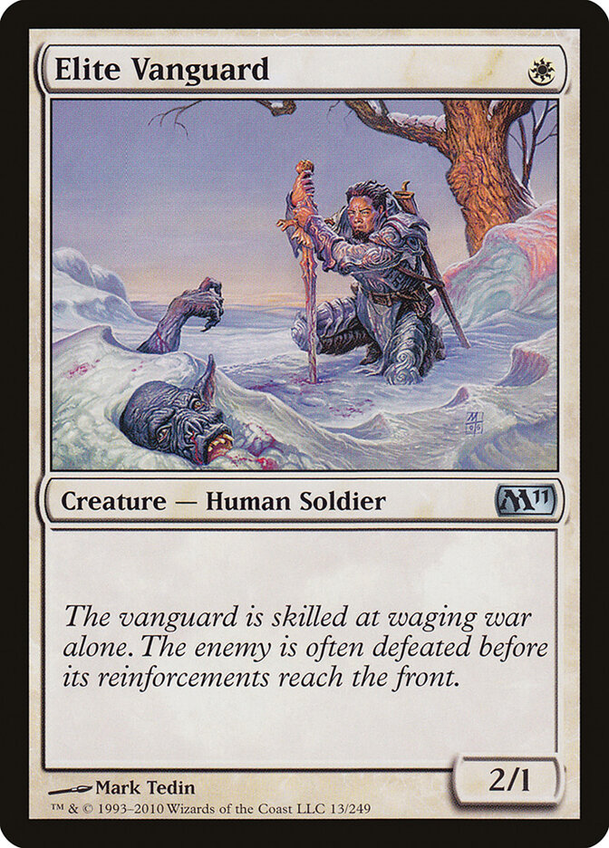 Elite Vanguard card front
