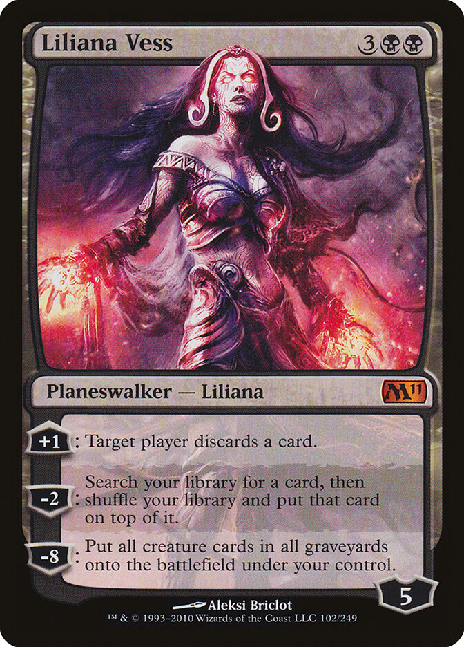 Liliana Vess card front