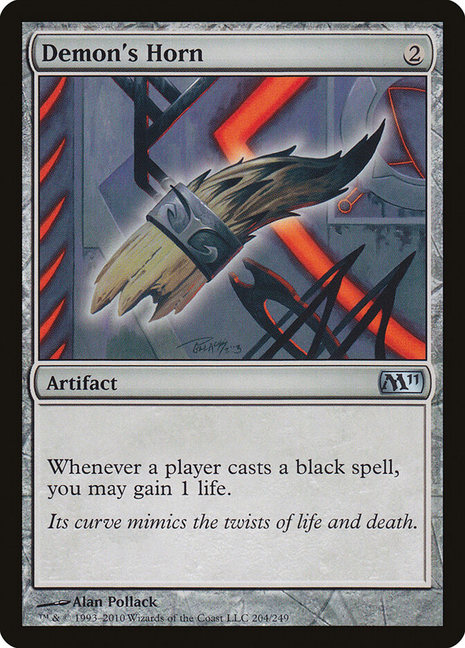 Demon's Horn card front