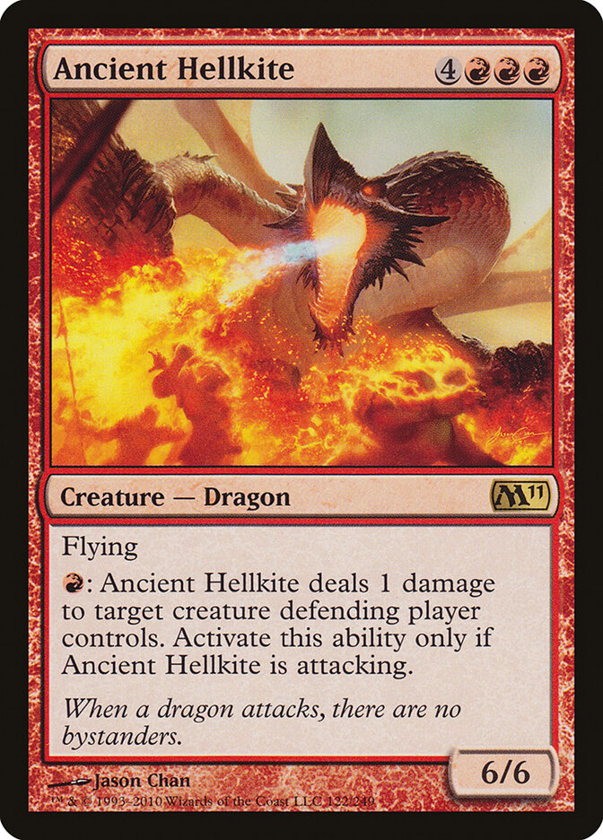 Ancient Hellkite card front