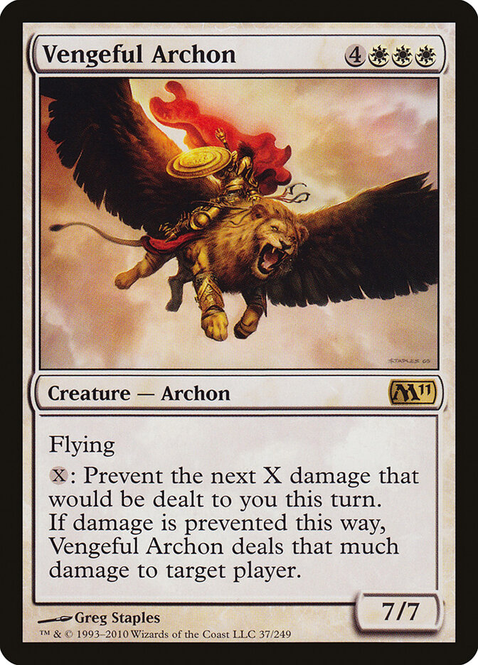 Vengeful Archon card front