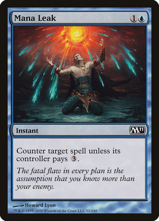 Mana Leak card front
