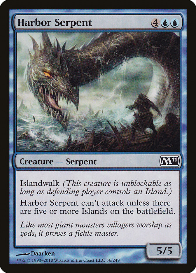 Harbor Serpent card front
