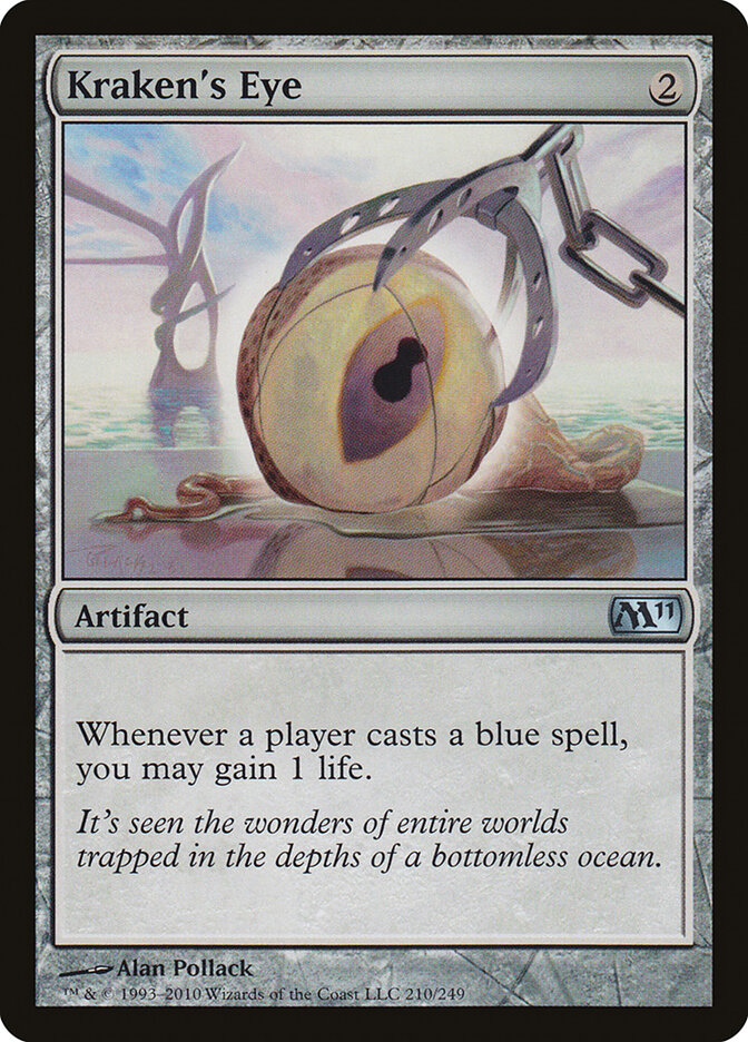 Kraken's Eye card front