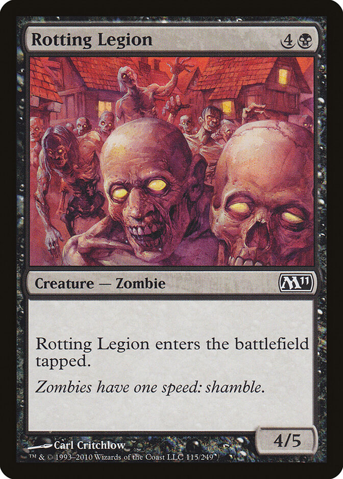 Rotting Legion card front