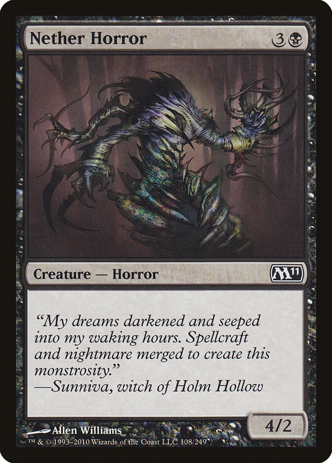 Nether Horror card front
