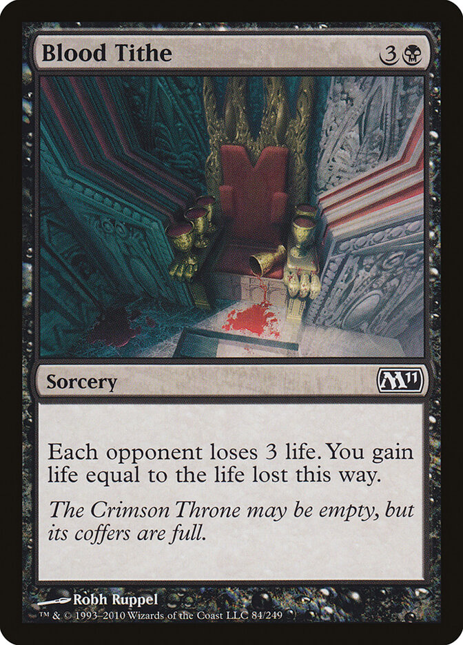Blood Tithe card front