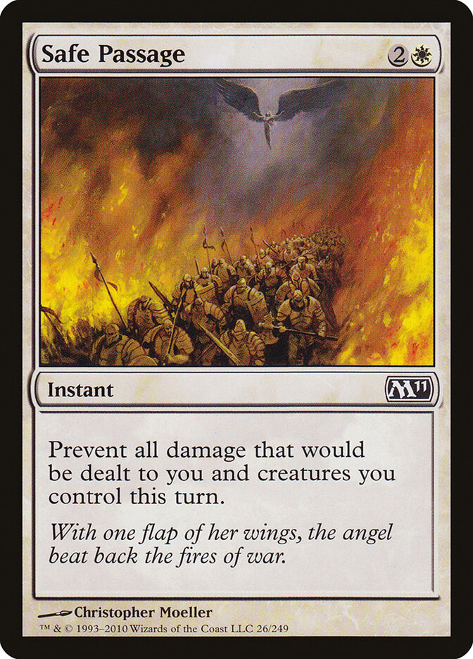 Safe Passage card front