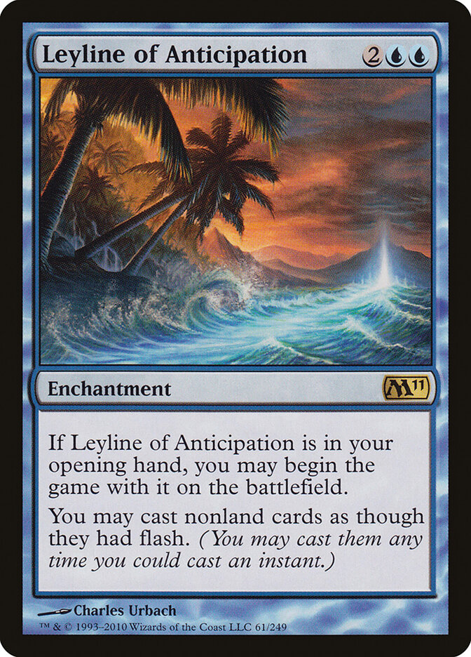 Leyline of Anticipation card front