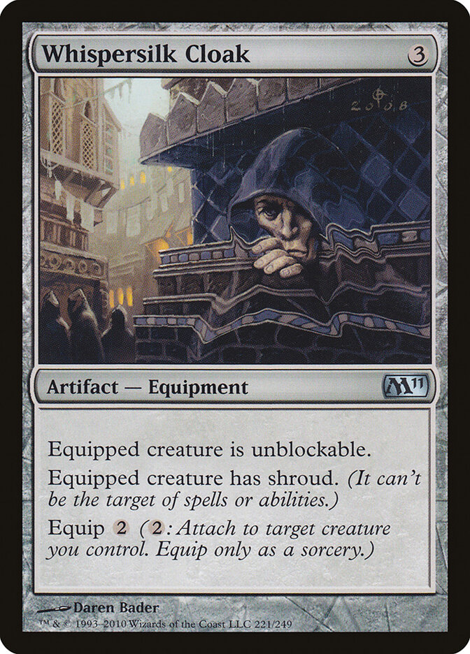 Whispersilk Cloak card front