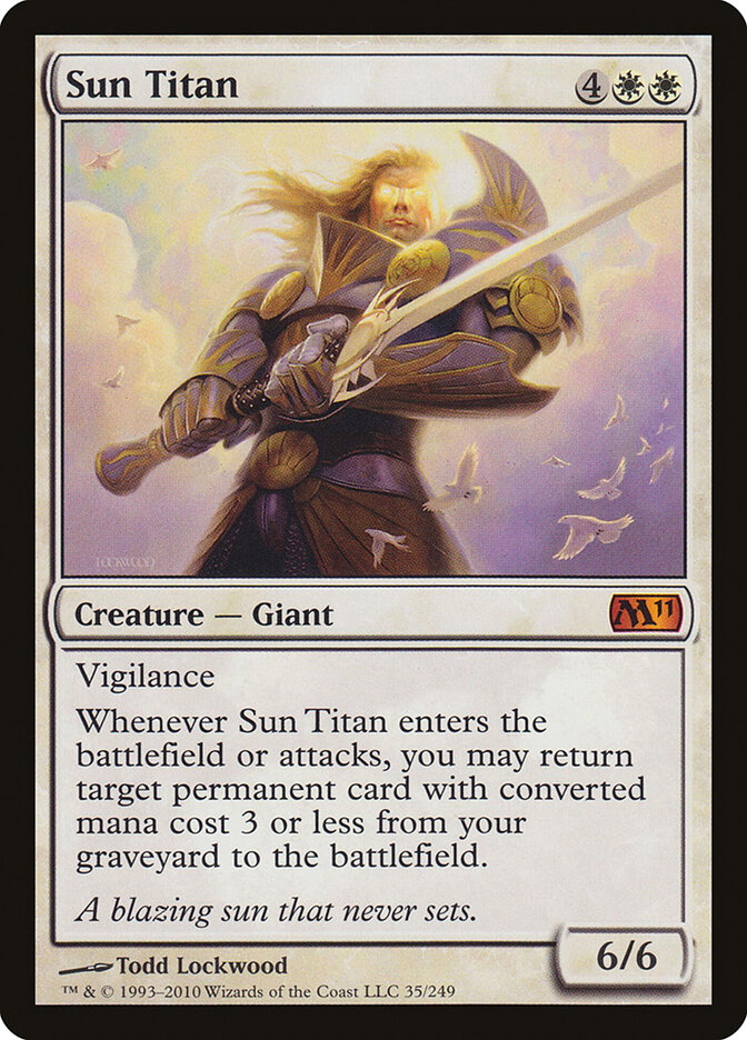 Sun Titan card front
