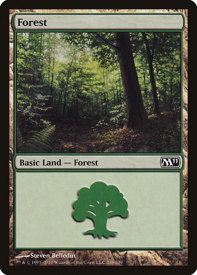 Forest card front