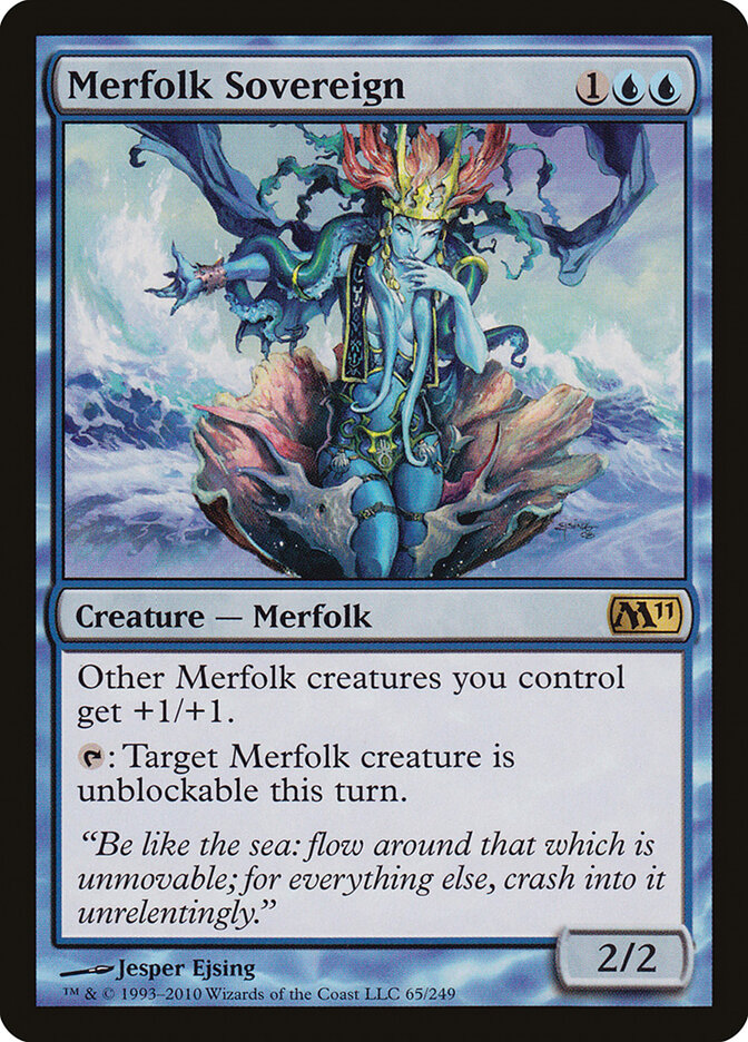 Merfolk Sovereign card front